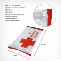 Kit Primeiros Socorros Ideal Para Leves Acidentes Dia A Dia