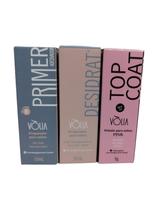 Kit Primer 10 ml Desidrat PH 9 ml Top Coat Volia