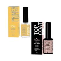 Kit Primer Acido Volia e Top Coat Tradicional Volia Kit Primer Acido Volia e Top Coat Tradicional Volia