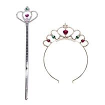 Kit Princesa Com Tiara Coroa + Varinha Dia Das Crianças Mimo - Stingray