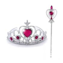 Kit Princesa Gelo Frozen Varinha Tiara Halloween Carnaval Kit Princesa Gelo Frozen Varinha Tiara Halloween Carnaval