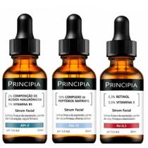 Kit Principia Trio Antissinais AH2 30ml + P10 10ml + RN03 30ml