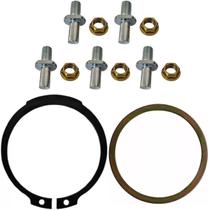 Kit Prisioneiro Coroa Com Porca, Arruela, Trava Xr 200/ Nx 150/ Nx 200