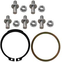 Kit Prisioneiro Coroa Com Porca, Arruela, Trava Xr 200/ Nx 150/ Nx 200