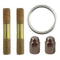 Kit Prisioneiro Escape + Porca + Anel Titan 125 76 á 99 6MM Kit Prisioneiro Escape + Porca + Anel Titan 125 76 á 99 6MM
