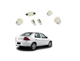 Kit Prisma Lâmpada Led 2007/2012 Xenon Teto Torpedo Placa Ré