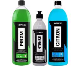 Kit Prizm Remove Chuva Ácida Intense Renova plastico Citron