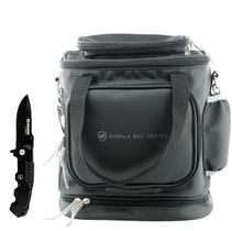 Kit Pro Adventure Bolsa de Pesca Resistente Faca Dobrável Tática Gshield