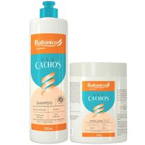 Kit Pró Cachos Shampoo + Máscara 500ml Bothanico