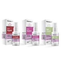 Kit Pró Fígado + Pró Gastro + Epi Control Cães Homeopet 30ml Kit Pró Fígado + Pró Gastro + Epi Control Cães Homeopet 30ml
