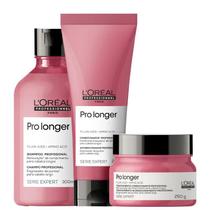 Kit Pro Longer Shampoo Condicionador e Máscara