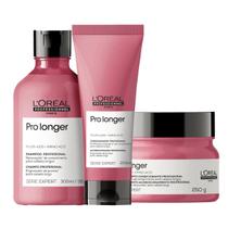 Kit Pro Longer Shampoo, Máscara e Leave-in - L'Oréal