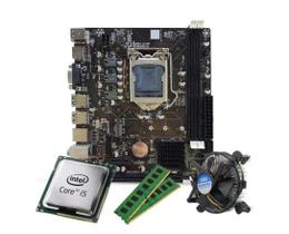 Kit Processador i5 + Placa Mae H61 1155 + 8GB DDR3 1600MHz - Alligator Gaming