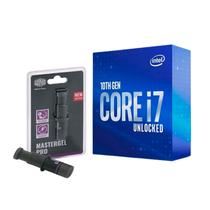 Kit Processador Intel Core i7 10700F E Pasta Térmica Cooler Master