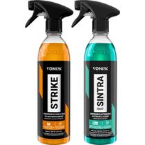 Kit Produto Limpeza Interna Sintra Vonixx e Strike Tira Cola