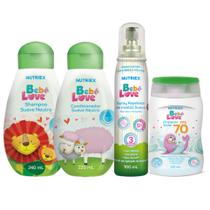 Kit Produtos de Cuidados Infantis Bebe Love Nutriex Kit Produtos de Cuidados Infantis Bebe Love Nutriex