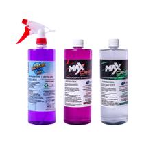 Kit Produtos De Limpeza 1 Litro (detergente, desincrustante e bactericida)
