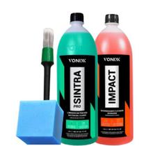 Kit Produtos Descontaminação Desengraxante Automotivo Vonixx