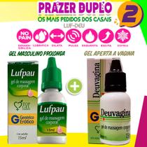 Kit Produtos Sex Shop Casal Super eróticos Lubrificante e gel sensual Luf Deu