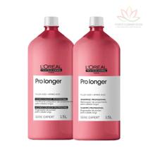 Kit Professional Loreal Para Cabelos Danificados Pro Longer Shampoo + Condicionador 1500ml Kit Professional Loreal Para Cabelos Danificados Pro Longer Shampoo + Condicionador 1500ml