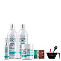 Kit Professional Ultra Hidratante Twist Curls Low Poo 1L Prohall Kit Professional Ultra Hidratante Twist Curls Low Poo 1L Prohall