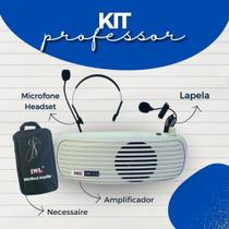 Kit Professor Amplificador De Cintura Jwl Wma 6110 Kit Professor Amplificador De Cintura Jwl Wma 6110