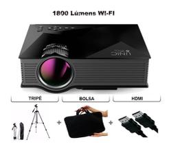 Kit Professor Projetor Retroprojetor Datashow Hdmi Bolsa Tripe Wifi - Unic Kit Professor Projetor Retroprojetor Datashow Hdmi Bolsa Tripe Wifi - Unic