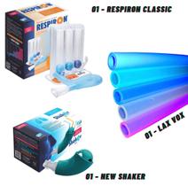 Kit Profi Canto 1Respiron Class 1New Shaker 1Lax Vox Fonoaud