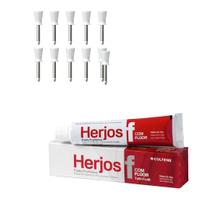 Kit Profilaxia Dentária 10 Taças de Borracha + Pasta Herjos