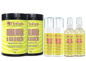 Kit Profissional 02 Modelador 1kg 02 Finalizador 02 Mousse Kit Profissional 02 Modelador 1kg 02 Finalizador 02 Mousse