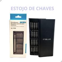 Kit Profissional 24 Pontas Especias Para Eletrônica Celular