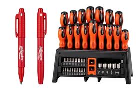 Kit Profissional 39 Peças Robust 2 Canetas Inkzall Milwaukee Kit Profissional 39 Peças Robust 2 Canetas Inkzall Milwaukee