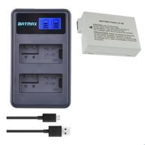 Kit Profissional Bateria LP E8 Com Carregador Duplo LCD USB Para Câmeras Canon EOS Rebel T2i T3i T4i T5i Kiss X4, X5, X6, X7i Kit Profissional Bateria LP E8 Com Carregador Duplo LCD USB Para Câmeras Canon EOS Rebel T2i T3i T4i T5i Kiss X4, X5, X6, X7i