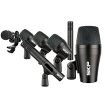 Kit Profissional com 7 Microfones para Bateria SKP Drum 7 Kit Profissional com 7 Microfones para Bateria SKP Drum 7