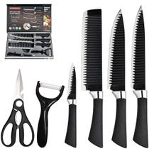 Kit Profissional de Facas 6 Peças Premium Churrasco Barato - Evryealth Kit Profissional de Facas 6 Peças Premium Churrasco Barato - Evryealth