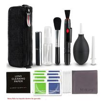 Kit Profissional De Limpeza De Câmeras Com Soprador De Ar, Caneta De Limpeza E Pano Para Lentes De