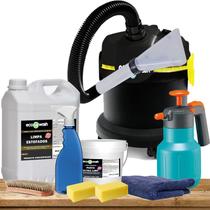 Kit Profissional De Limpeza De Sofá + Aspirador + Bico Extrator