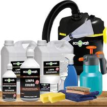 Kit Profissional De Limpeza Dos Estofados + Aspirador + Bico Extrator
