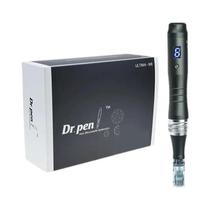 Kit Profissional De Microagulhamento Automático Sem Fio Dr. Pen Ultima M8 Com 16 Cartuchos Para
