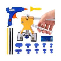 Kit Profissional De Reparação De Carro Com Ventosas Para Remoção De Amassados Sem Pintura Kit Profissional De Reparação De Carro Com Ventosas Para Remoção De Amassados Sem Pintura
