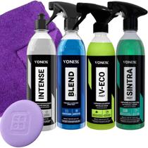 Kit Profissional Detalhamento Automotivo C/ Toalha E Aplicador Vonixx