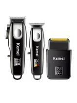 Kit profissional kemei corte+acabamento+shaver km 8531 Kit profissional kemei corte+acabamento+shaver km 8531
