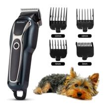 Kit Profissional Kemei Pet Com Display E Led Kit Profissional Kemei Pet Com Display E Led