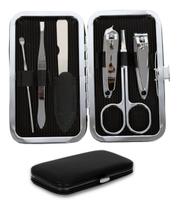 Kit profissional manicure 6 peças aço inox Alicate de unha Homens E Mulheres