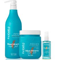 Kit Profissional Mar Morto Hobety Shampoo+Máscara+Fin.