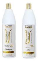 Kit Profissional Progressiva Organica Shampoo + glos 1L - Tzaha cosmeticos Profissional