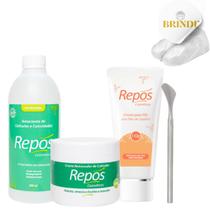 Kit Profissional Repos para Pés e Mãos Amaciante de Cutículas Kit Profissional Repos para Pés e Mãos Amaciante de Cutículas