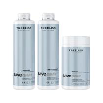 Kit Profissional Shampoo Condicionador e Máscara Save Gray Kit Profissional Shampoo Condicionador e Máscara Save Gray