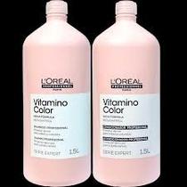 Kit Profissional Shampoo e Condicionador Loreal Vitamino Color 1,5l Cabelos Coloridos Loreal Professionnel