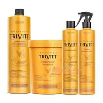Kit Profissional Trivitt 04 produtos - Cauterização e Hidratação